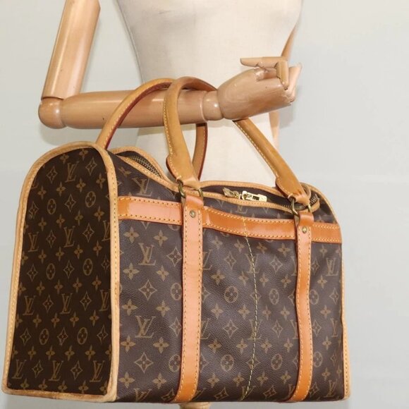 LOUIS VUITTON Monogram Sac Chasseur 40 Pet Carry - Picture 1 of 15